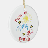 光生まれる セラミックオーナメント (右)