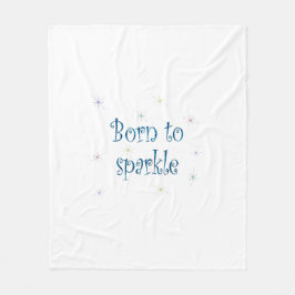 光生まれる フリースブランケット