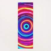 光白熱［赤熱］光を放つ渦 ヨガマット (裏面)