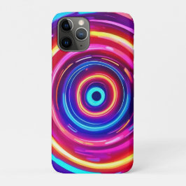 光白熱［赤熱］光を放つ渦 iPhone 11 PROケース