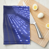 光白熱［赤熱］光を放つ灯 キッチンタオル (四つ折り)