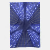 光白熱［赤熱］光を放つ灯 キッチンタオル (縦)