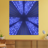 光白熱［赤熱］光を放つ灯 キャンバスプリント (インサイチュ (リビング))