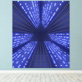 光白熱［赤熱］光を放つ灯 キャンバスプリント (インサイチュ (ウッドフロア))