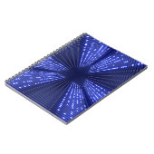 光白熱［赤熱］光を放つ灯 ノートブック (左側)