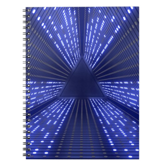 光白熱［赤熱］光を放つ灯 ノートブック (正面)