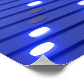 光白熱［赤熱］光を放つ灯 ポスター (角)