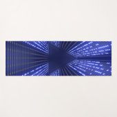 光白熱［赤熱］光を放つ灯 ヨガマット (正面(横))