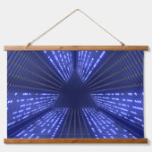 光白熱［赤熱］光を放つ灯 吊り下げ型タペストリー (正面3)