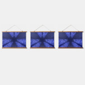 光白熱［赤熱］光を放つ灯 吊り下げ型タペストリー (トリプル)