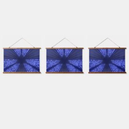 光白熱［赤熱］光を放つ灯 吊り下げ型タペストリー