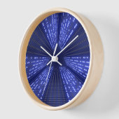 光白熱［赤熱］光を放つ灯 壁時計 (傾斜)