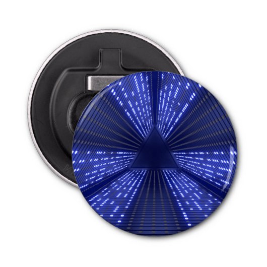 光白熱［赤熱］光を放つ灯 栓抜き (正面)