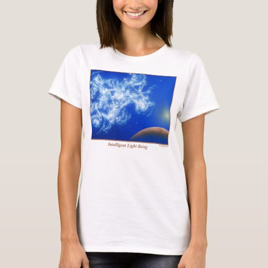 光知性があるのシャツ Tシャツ (正面)