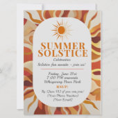 光祝!夏の至収集 招待状 (正面)