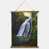 光素晴らし光の滝 吊り下げ型タペストリー (正面)