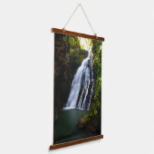 光素晴らし光の滝 吊り下げ型タペストリー (傾斜あり)