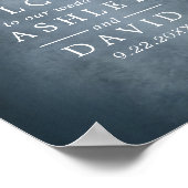 光素朴のツリー結婚列 ポスター (角)