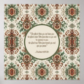 光素朴伝統的賛美の ポスター (正面)