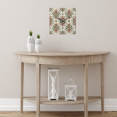 光素朴伝統的 スクエア壁時計