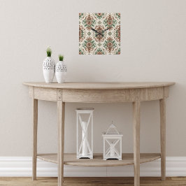 光素朴伝統的 スクエア壁時計