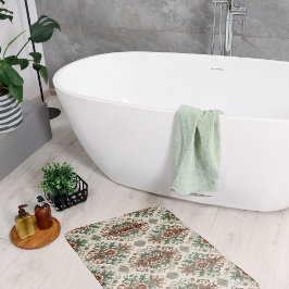 光素朴伝統的 バスマット