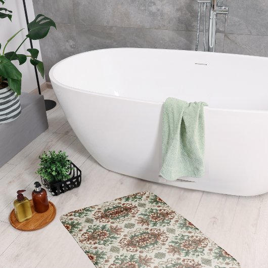 光素朴伝統的 バスマット