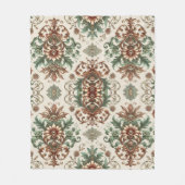 光素朴伝統的 フリースブランケット (正面)