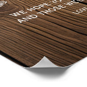 光素朴列ありがとうご結婚ざいま ポスター (角)