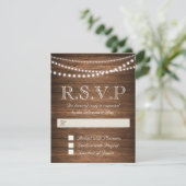 光素朴列RSVP 4.25" x 5.5インチカード 出欠カード (スタンド正面)