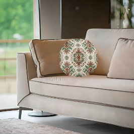 光素朴 ラウンドクッション