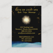 *~*光線が光を癒す宇宙エネルギー 名刺 (裏面)