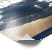 光線と雲 フォトプリント            (角)