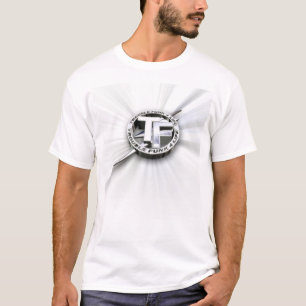 光線のコピーとのTF4LIFEのロゴ Tシャツ