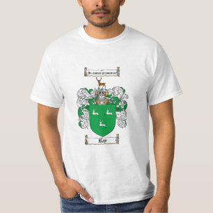 光線の家紋-光線の紋章付き外衣 Tシャツ