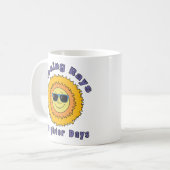 光線の追跡 コーヒーマグカップ (正面左)