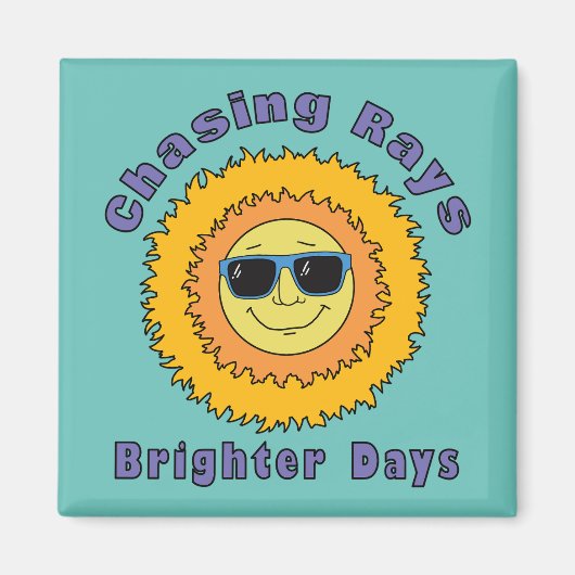 光線の追跡 マグネット (正面)