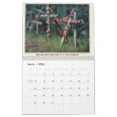 光線のHassardのカレンダーの2016年のアートワーク カレンダー (3月 2026)