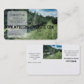 光線はリンゴ園の梯子に当ります 名刺 (正面/裏面)