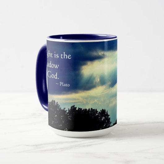 光線セラミックマグ マグカップ (正面左)