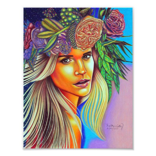 光線 フォトプリント            (正面)