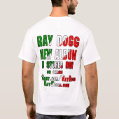 光線DOGG MEXの旗の上 Tシャツ (裏面)
