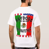 光線DOGG MEX/USのワイシャツ Tシャツ (裏面)