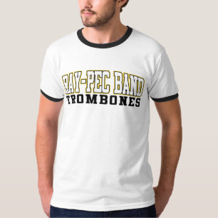 光線Pecバンドトロンボーンのワイシャツ Tシャツ
