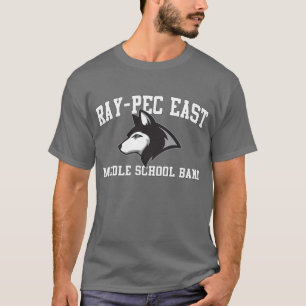 光線Pec東の中学校バンド Tシャツ