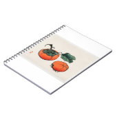 光能楳嶺の柿（1844年～1895年） ノートブック (左側)