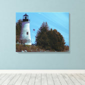 光航海のハウスアート キャンバスプリント (インサイチュ (ウッドフロア))