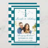 光航海の家結婚の写真の保存日 セーブザデート (正面/裏面)