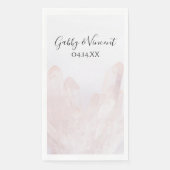 光赤面ピンク結婚結晶 (正面)