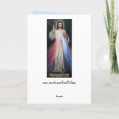 光輝くグリーティングカード カード (裏面)